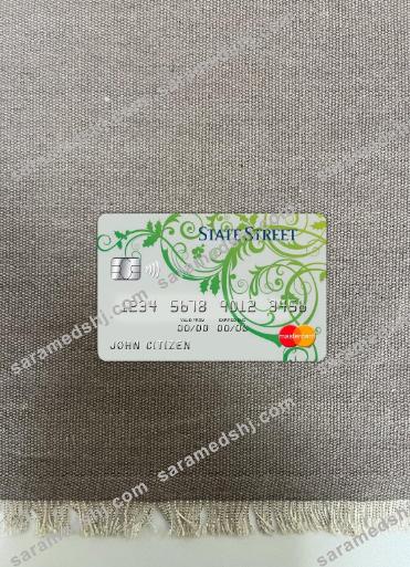 Belize State Street bank mastercard photolook front